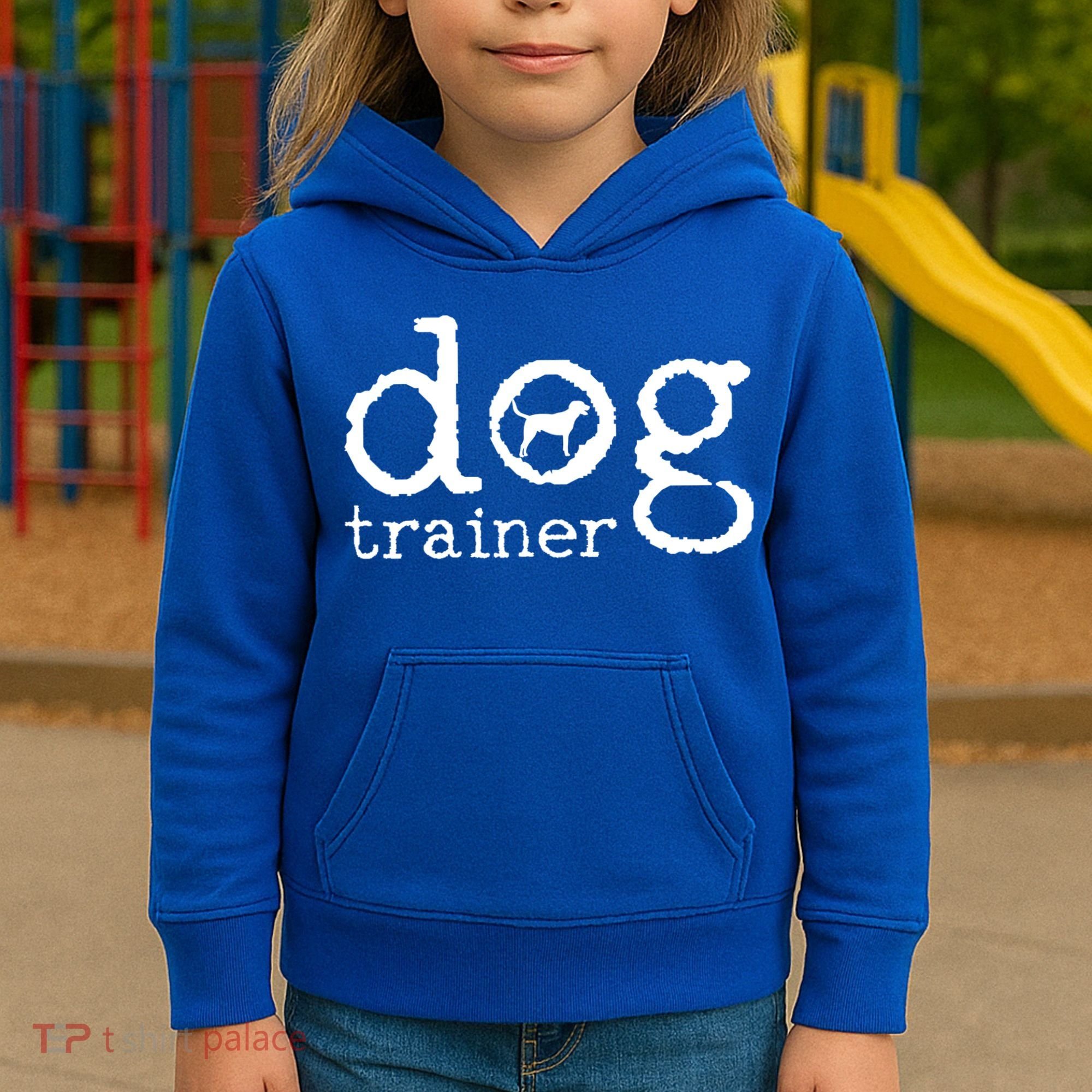 Dog School Trainer Labrador Golden Retriever Kids Hoodie
