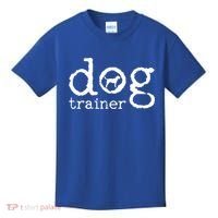 Dog School Trainer Labrador Golden Retriever Kids T-Shirt thumb 0