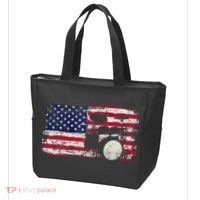 Drum Sets Usa Flag Drummer Music Lover Drumming Tote Bag thumb 3