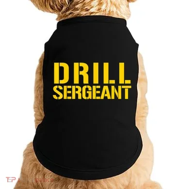 Drill Sergeant Uniform Military Boot Camp Instructor Doggie Tank