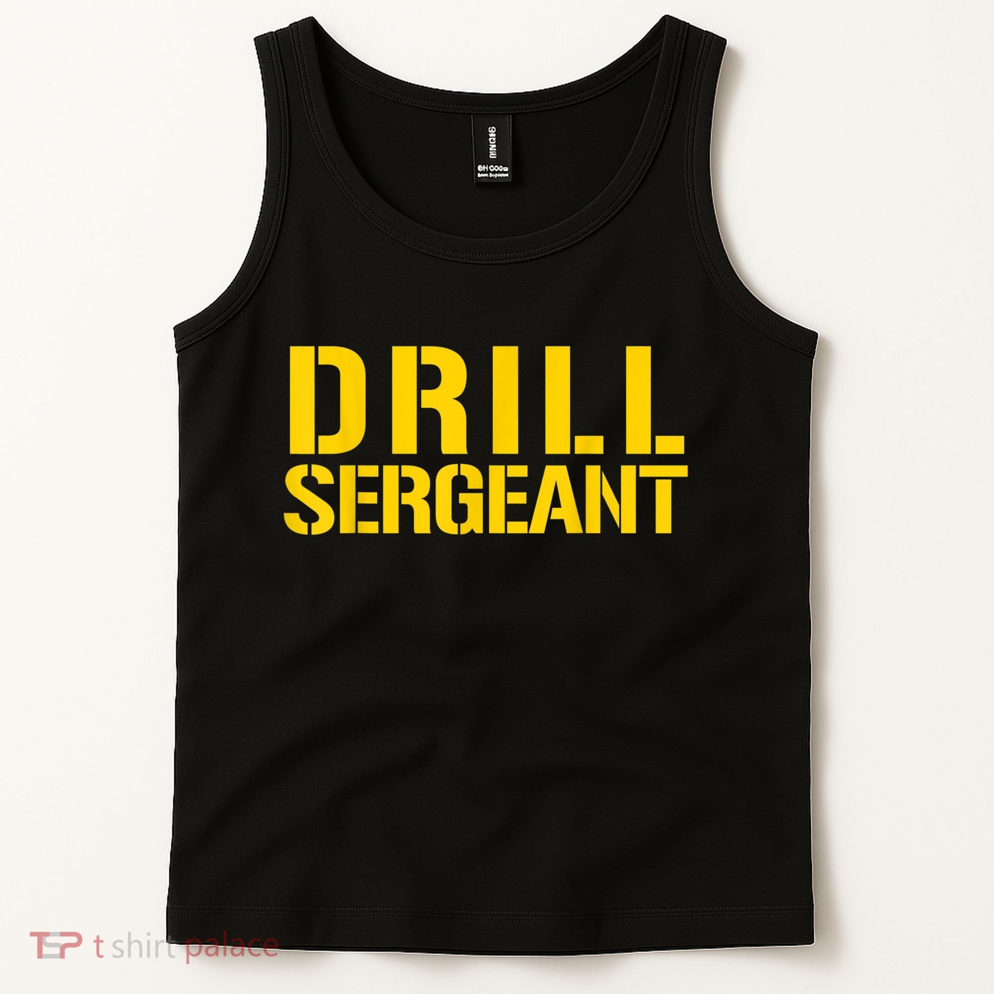 Drill Sergeant Uniform Military Boot Camp Instructor Tank Top