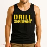 Drill Sergeant Uniform Military Boot Camp Instructor Tank Top thumb 3