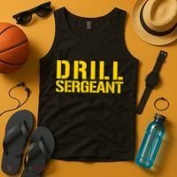 Drill Sergeant Uniform Military Boot Camp Instructor Tank Top thumb 4