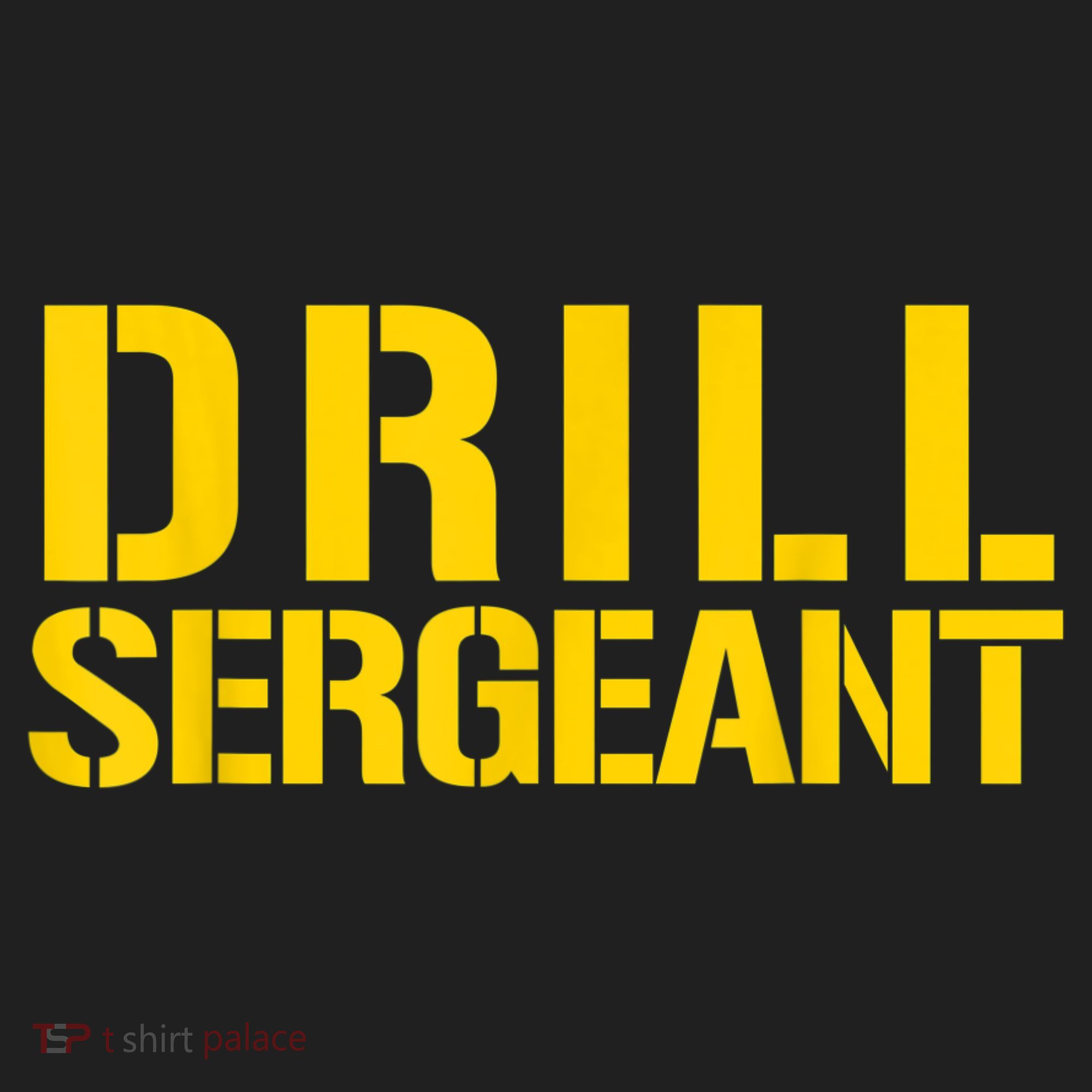 Drill Sergeant Uniform Military Boot Camp Instructor Golf Towel