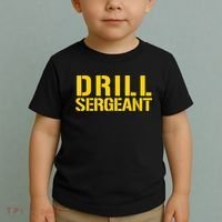 Drill Sergeant Uniform Military Boot Camp Instructor Toddler T-Shirt thumb 2