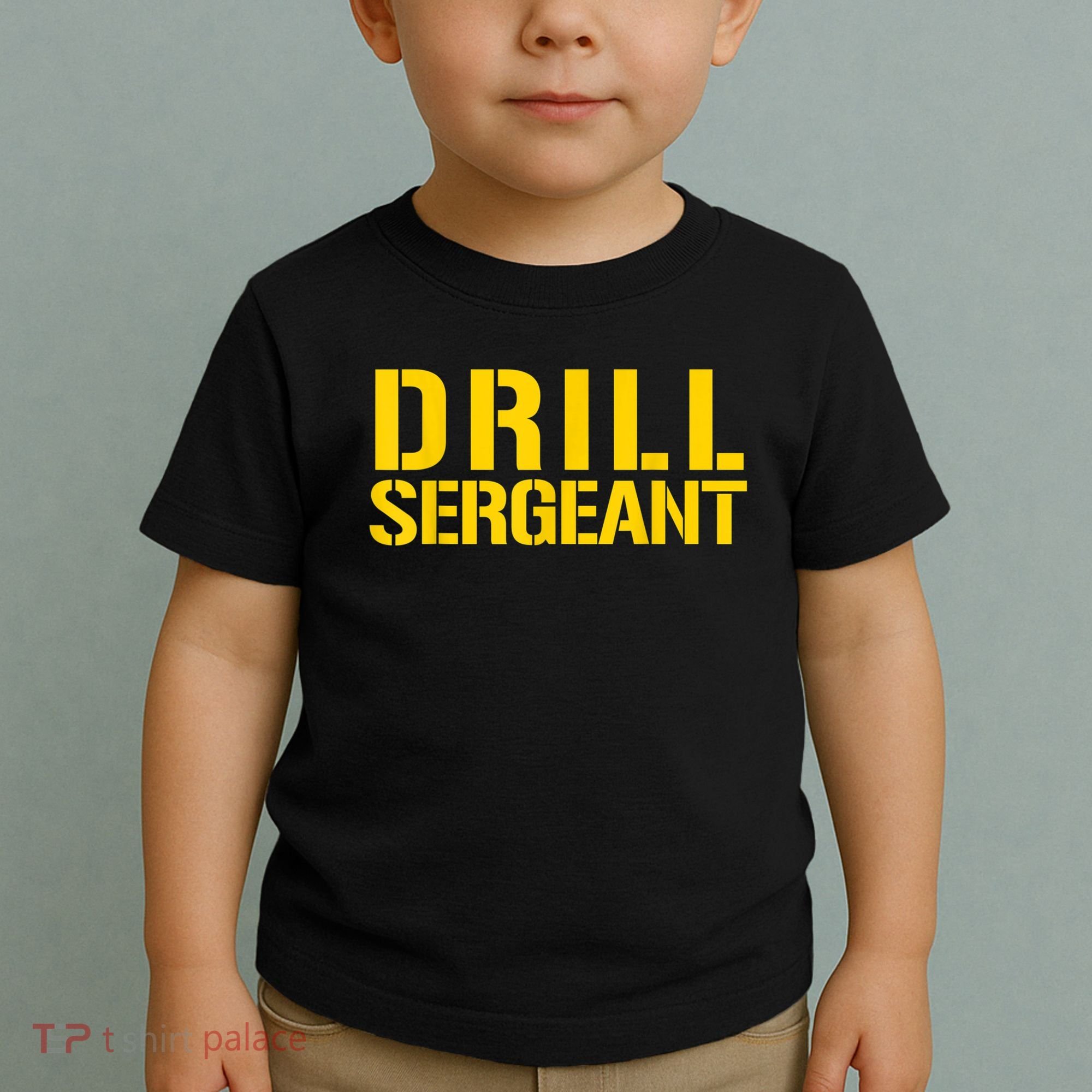 Drill Sergeant Uniform Military Boot Camp Instructor Toddler T-Shirt