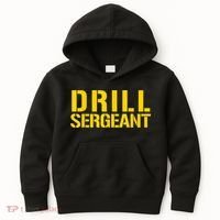 Drill Sergeant Uniform Military Boot Camp Instructor Kids Hoodie thumb 0