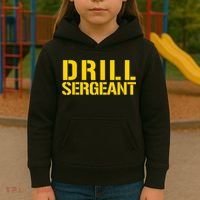 Drill Sergeant Uniform Military Boot Camp Instructor Kids Hoodie thumb 3
