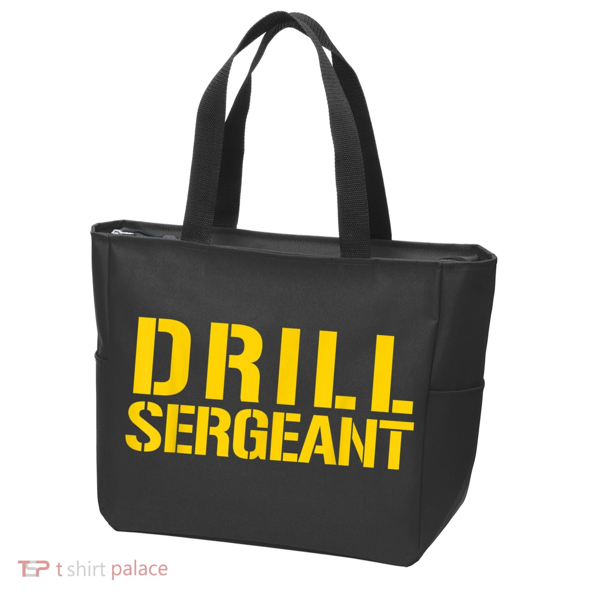 Drill Sergeant Uniform Military Boot Camp Instructor Tote Bag