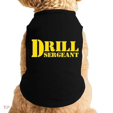 Drill Sergeant Uniform Military Boot Camp Instructor Doggie Tank