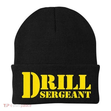 Drill Sergeant Uniform Military Boot Camp Instructor Beanie