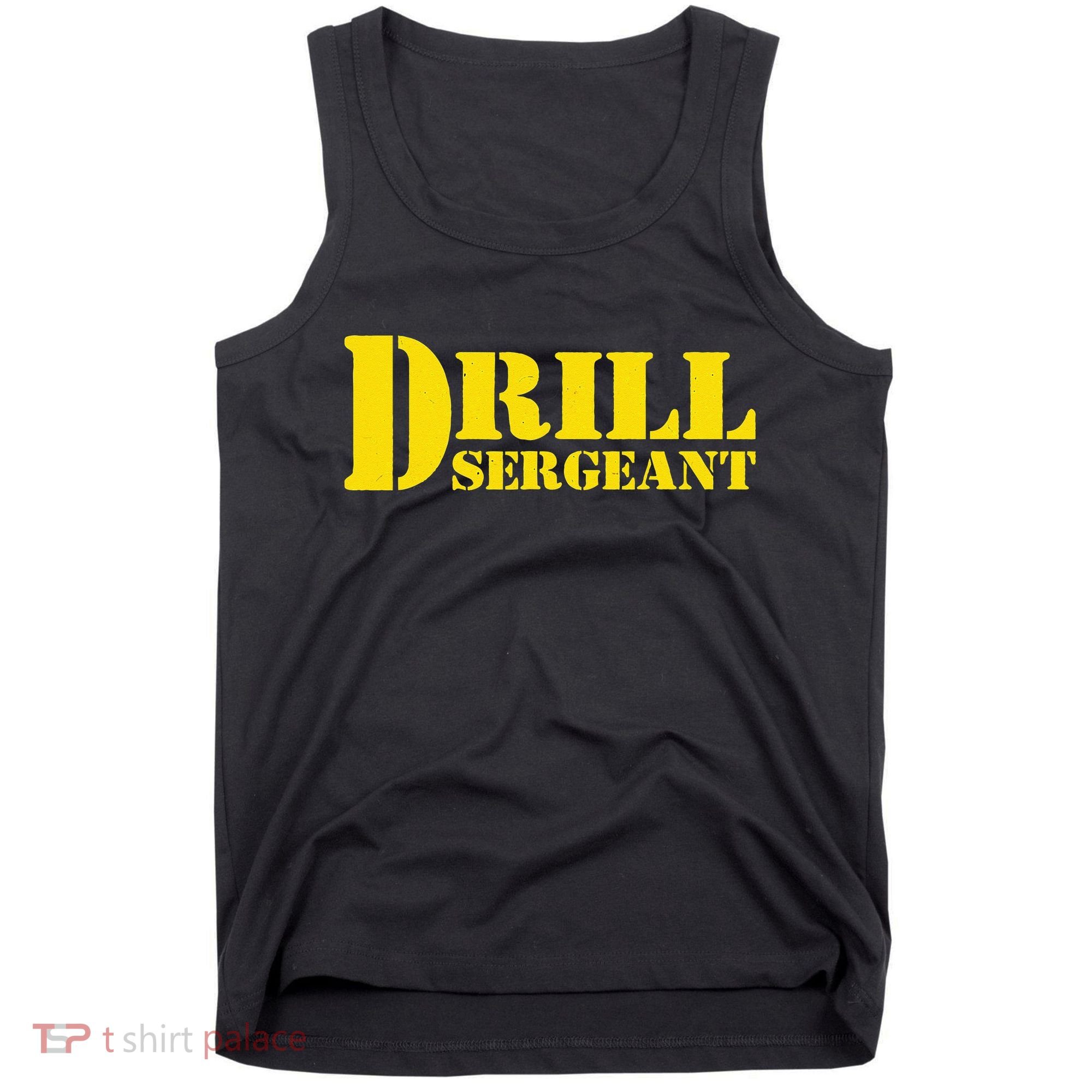 Drill Sergeant Uniform Military Boot Camp Instructor Tank Top