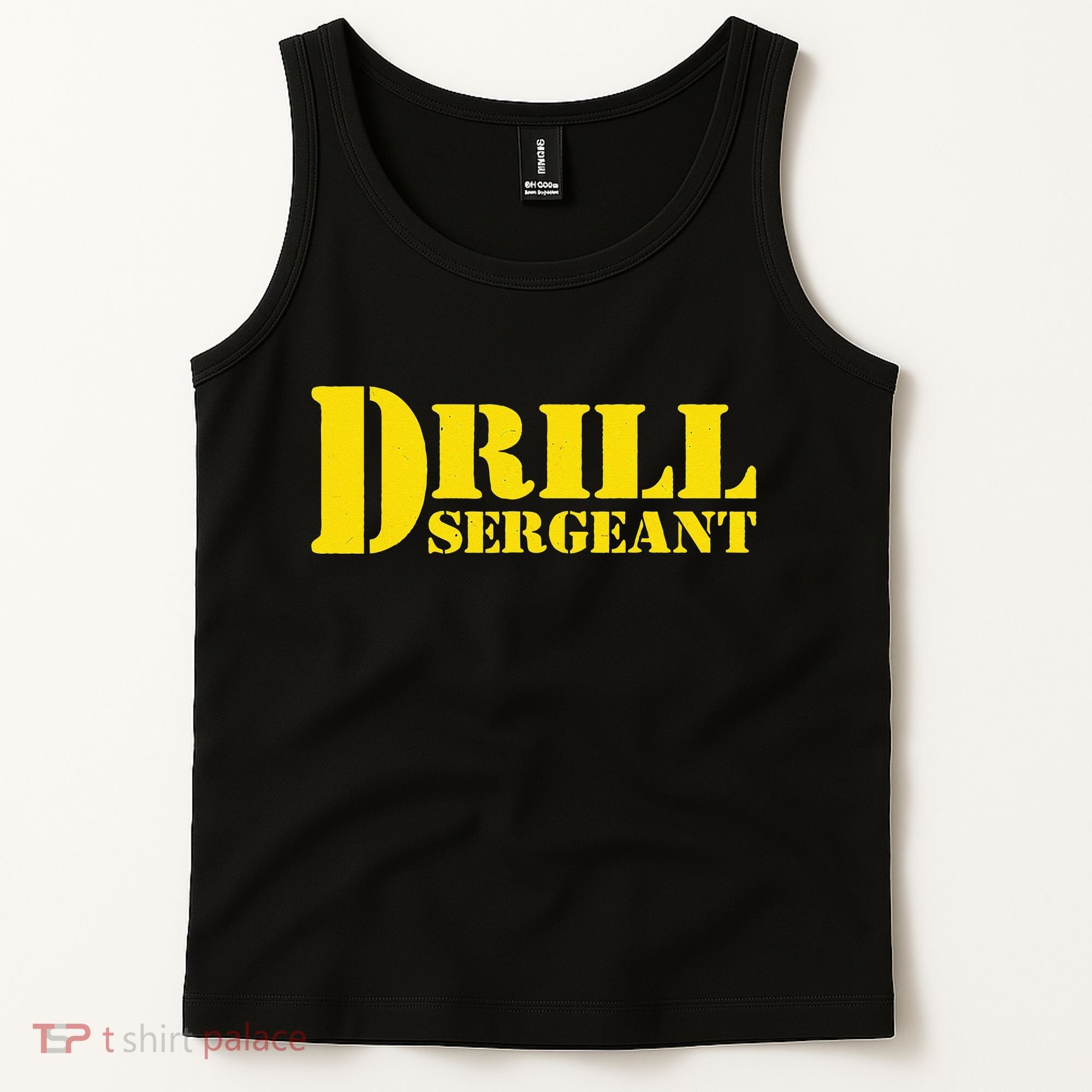 Drill Sergeant Uniform Military Boot Camp Instructor Tank Top