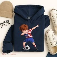 Dabbing Soccer  United States Jersey USA Football Hoodie thumb 4