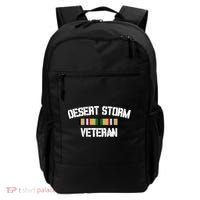 Desert Storm Veteran Pride Persian Gulf War Service Ribbon Gift Backpack thumb 0