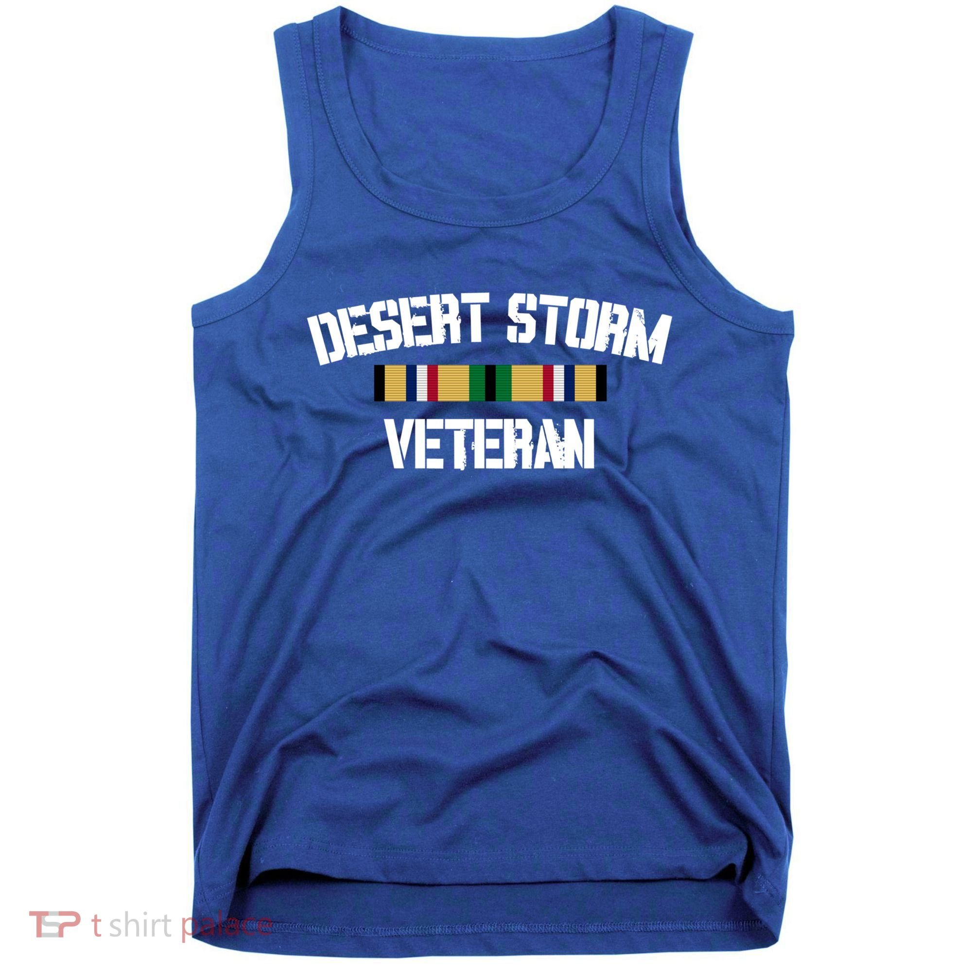Desert Storm Veteran Pride Persian Gulf War Service Ribbon Gift Tank Top