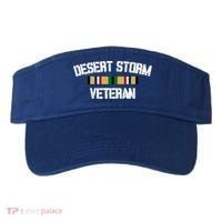 Desert Storm Veteran Pride Persian Gulf War Service Ribbon Gift Visor thumb 0