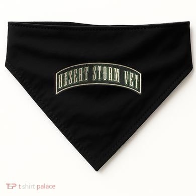 Desert Storm Veteran USA-Made Doggie Bandana