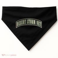 Desert Storm Veteran USA-Made Doggie Bandana thumb 0