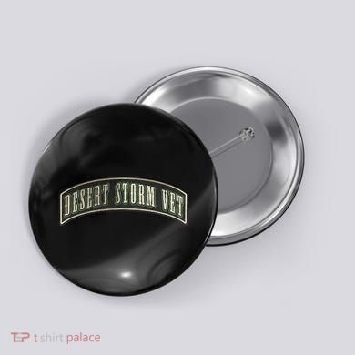 Desert Storm Veteran Button