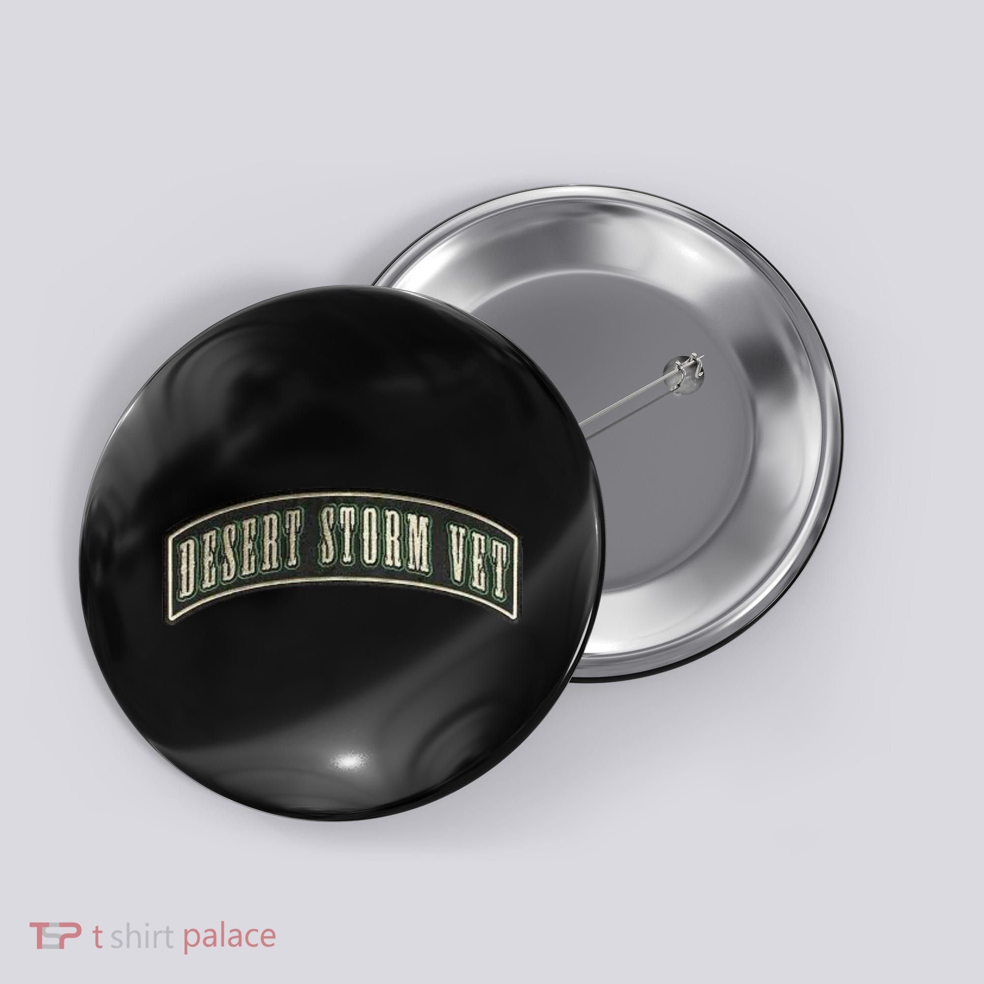 Desert Storm Veteran Button