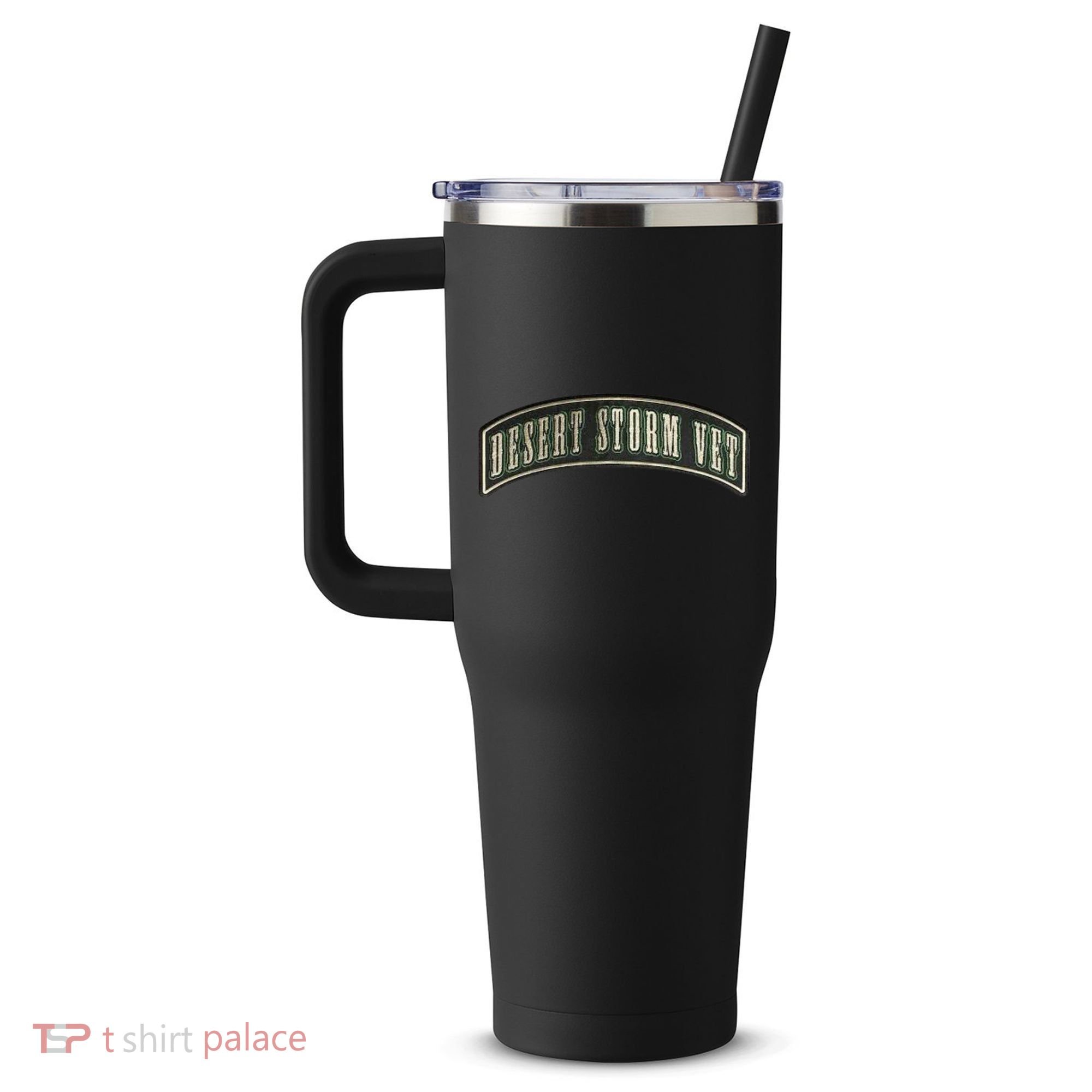 Desert Storm Veteran 40oz Vacuum Insulated Stainless Steel Travel Tumbler