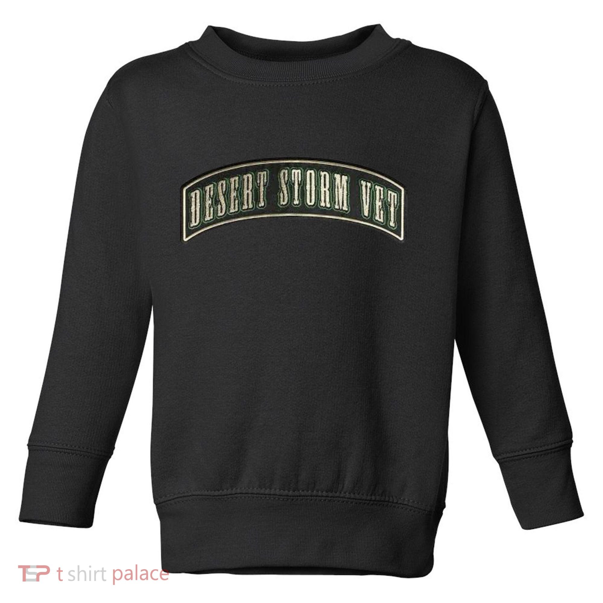 Desert Storm Veteran Toddler Sweatshirt