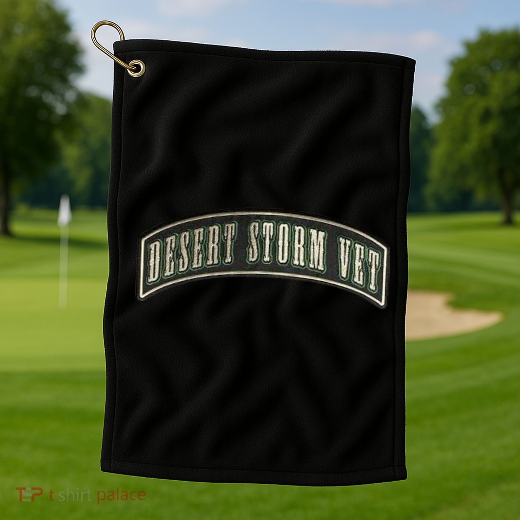 Desert Storm Veteran Golf Towel