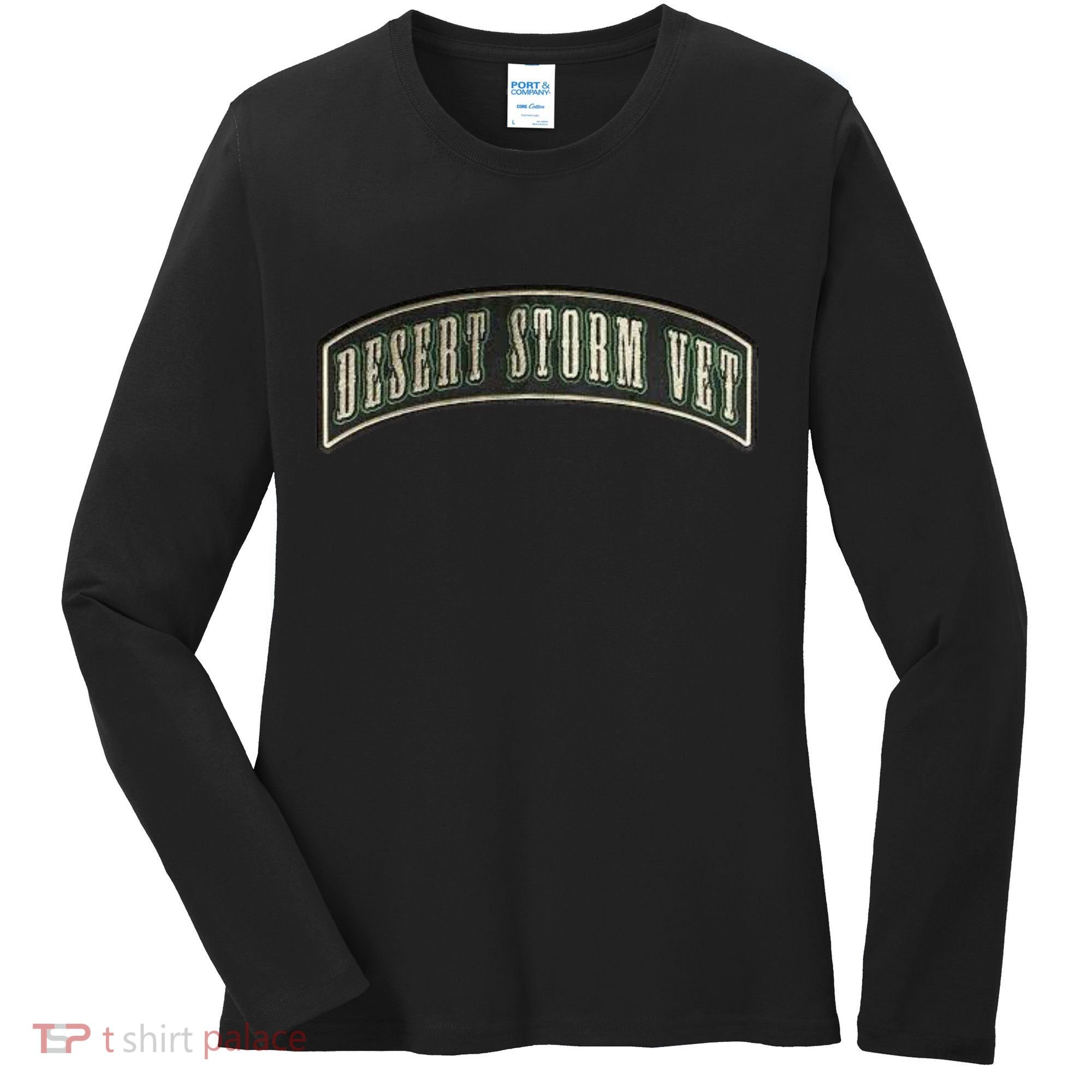 Desert Storm Veteran Women's Long Sleeve Shirt