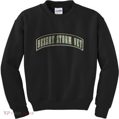 Desert Storm Veteran Kids Sweatshirt