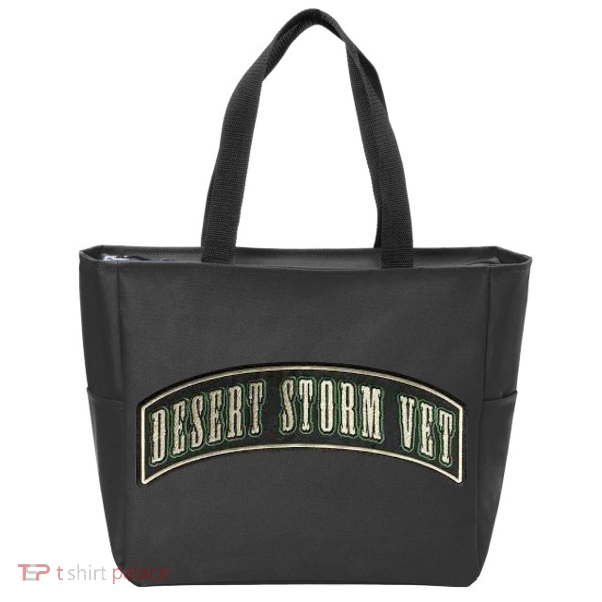 Desert Storm Veteran Tote Bag
