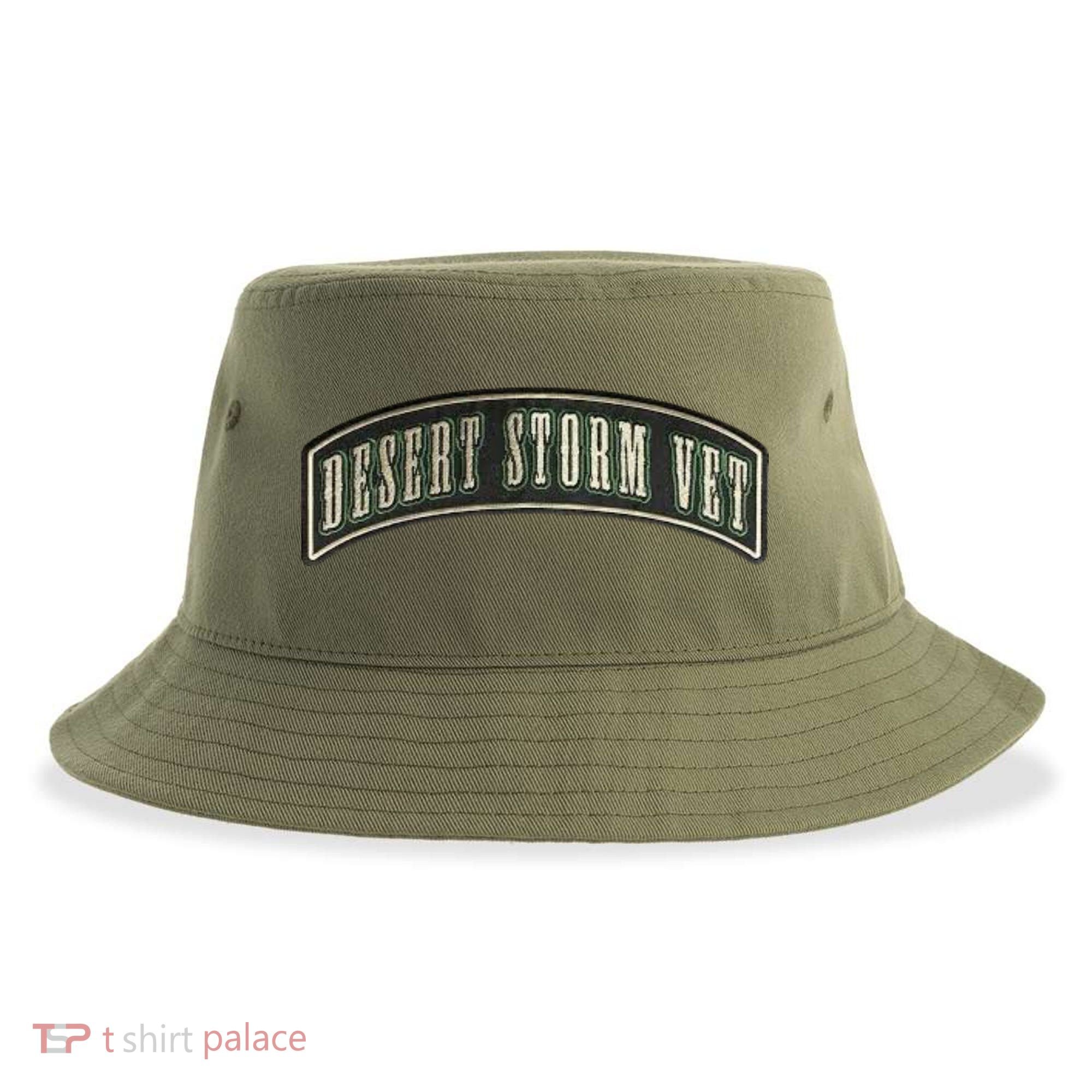 Desert Storm Veteran Sustainable Bucket Hat