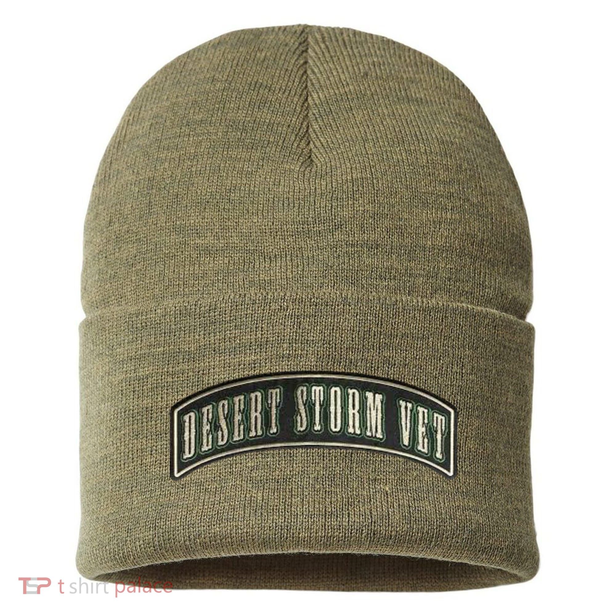 Desert Storm Veteran Sustainable Knit Beanie