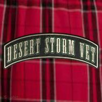 Desert Storm Veteran Men's Flannel Plaid Pajama Pants thumb 2