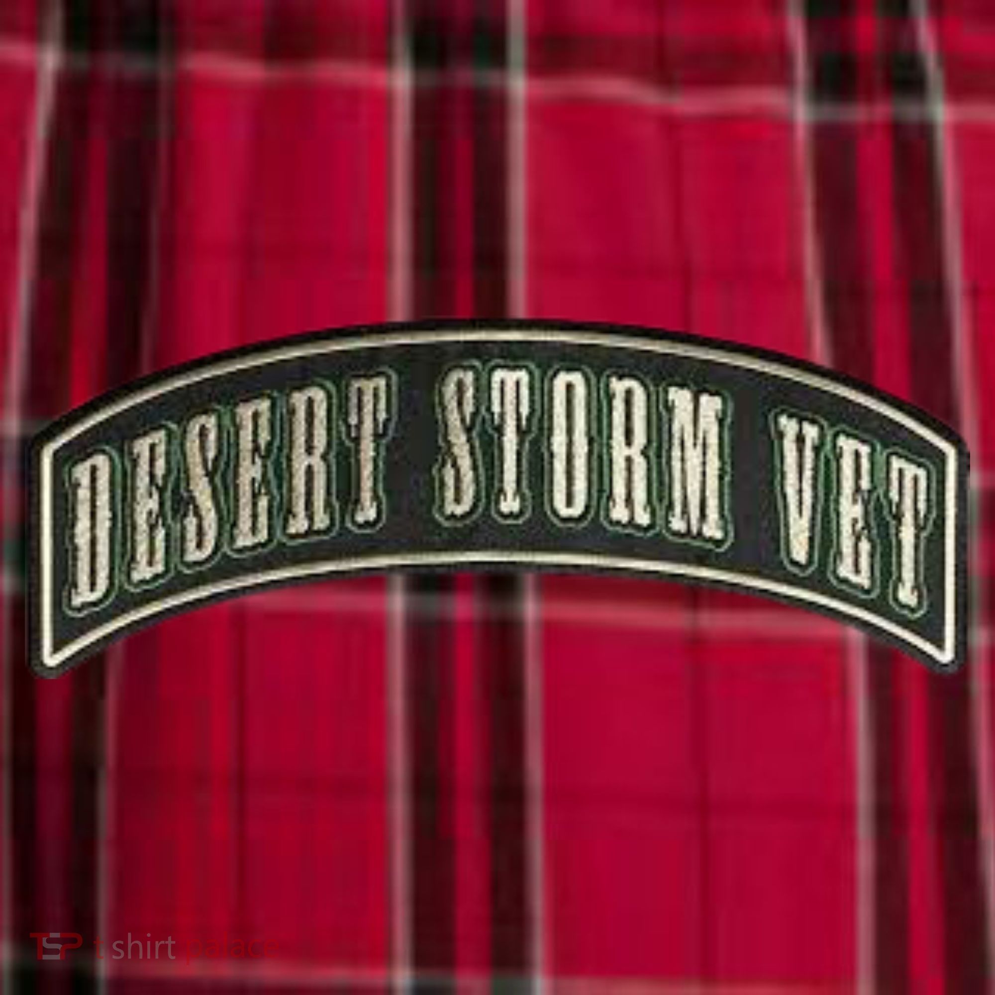 Desert Storm Veteran Men's Flannel Plaid Pajama Pants
