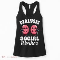 Dialysis Social Worker Nephrology Kidney Health Advocate Women's Tank Top thumb 0