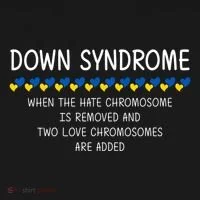 Down Syndrome When The Hate Chromosome Is Removed Toddler Hoodie thumb 2