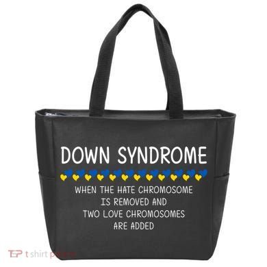 Down Syndrome When The Hate Chromosome Is Removed Tote Bag