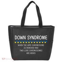 Down Syndrome When The Hate Chromosome Is Removed Tote Bag thumb 0