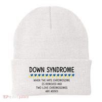 Down Syndrome When The Hate Chromosome Is Removed Beanie thumb 0