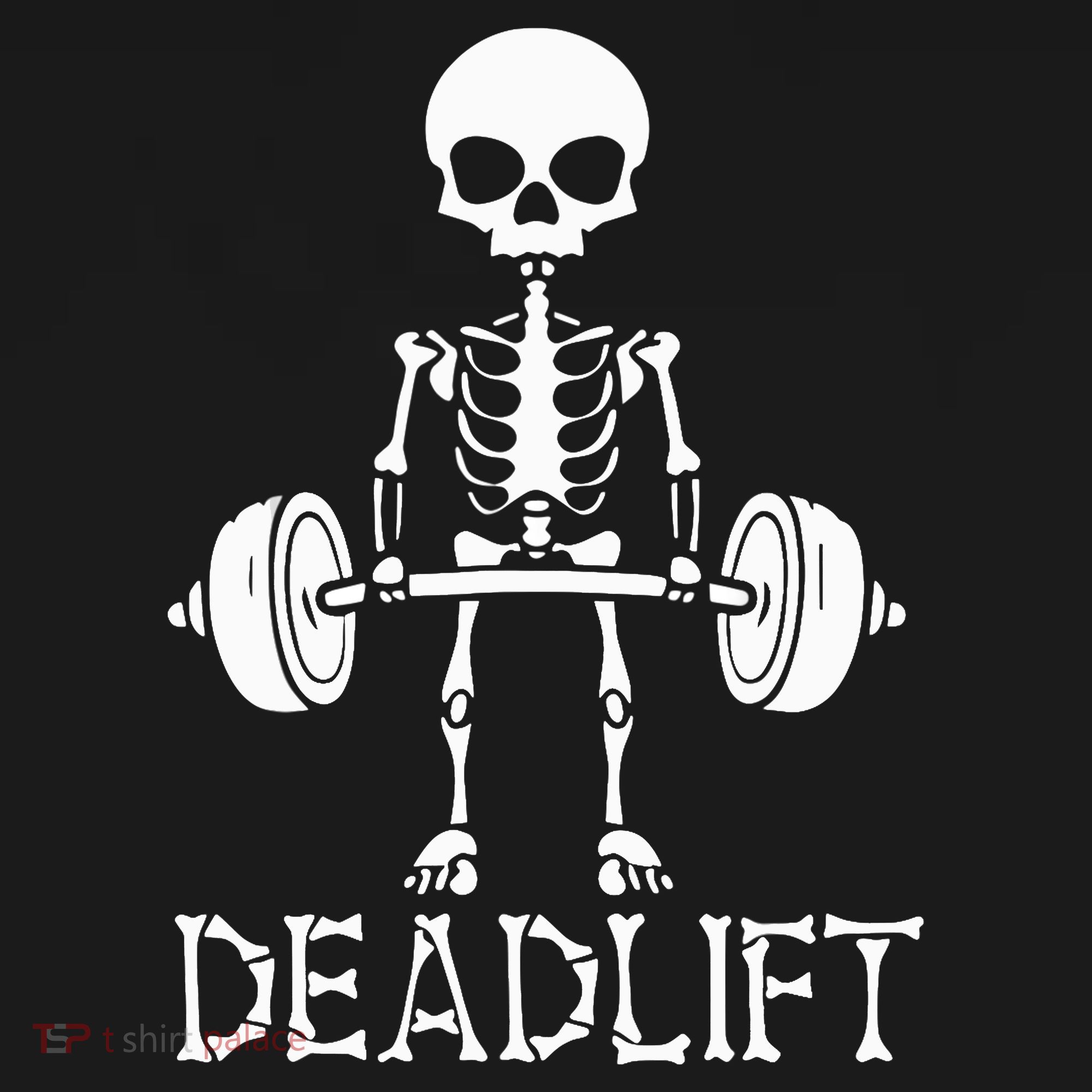 Deadlift Skeleton Workout Bodybuilding Gym Funny Skull Women's Hoodie