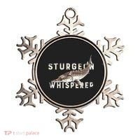 Distressed Sturgeon Whisperer Beluga Fish Funny Gift Ornament thumb 0