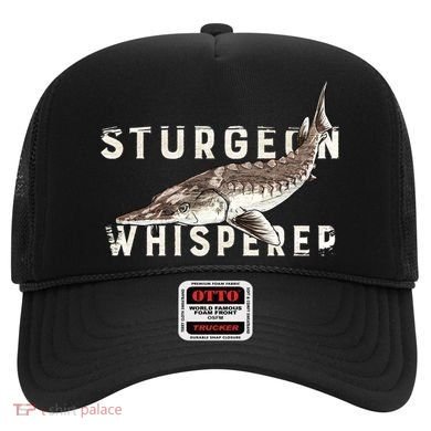 Distressed Sturgeon Whisperer Beluga Fish Funny Gift Hat