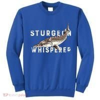 Distressed Sturgeon Whisperer Beluga Fish Funny Gift Sweatshirt thumb 0