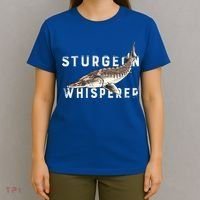 Distressed Sturgeon Whisperer Beluga Fish Funny Gift T-Shirt thumb 4