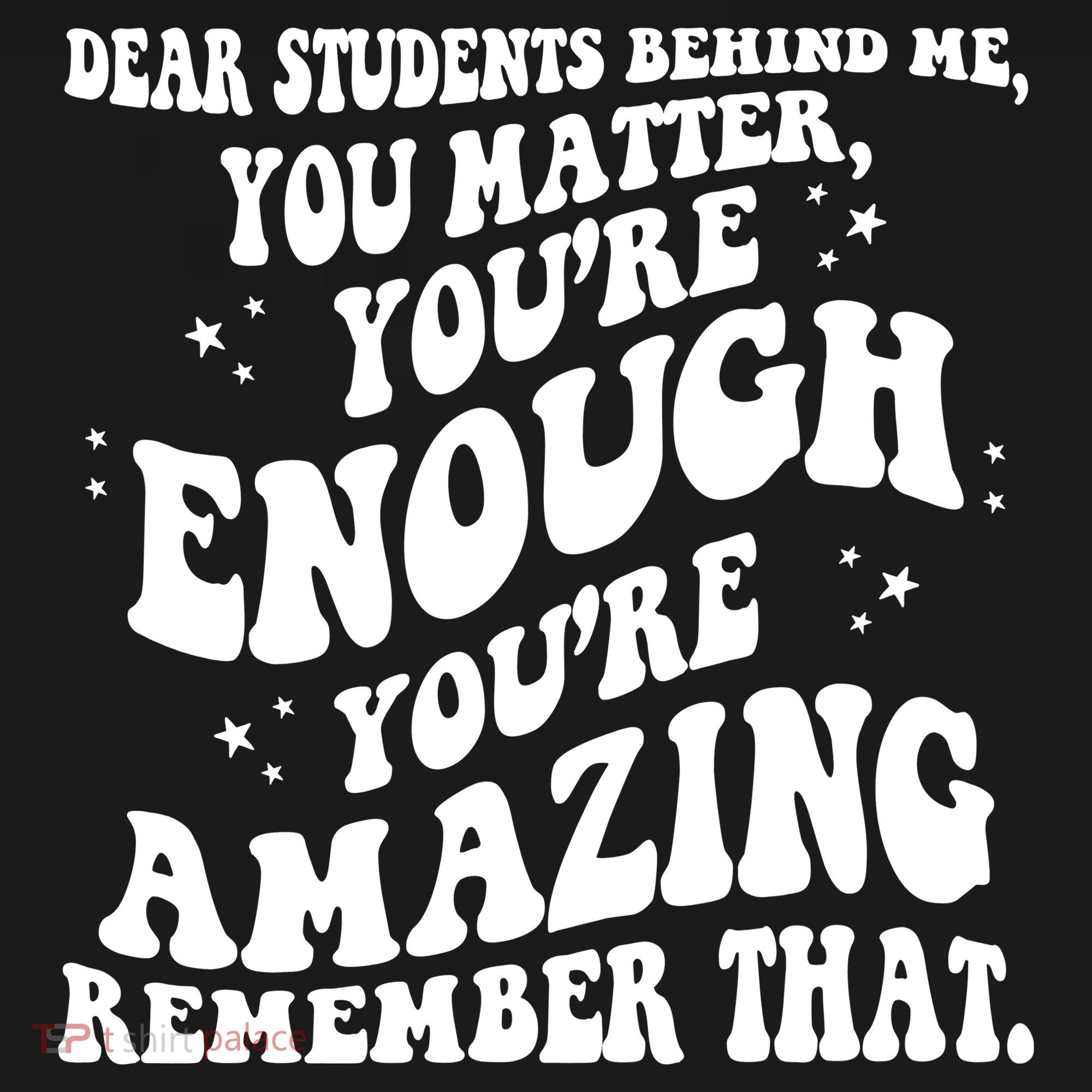 Dear Student You Matter Youre Enough Quote Women's Hoodie