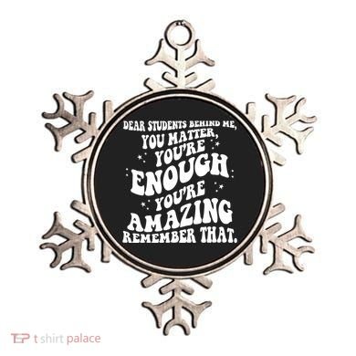 Dear Student You Matter Youre Enough Quote Ornament