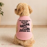 Dear Student You Matter Youre Enough Quote Doggie Tank thumb 2