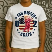 Donald Trump 02 Golf You Missed Again 2024 Election T-Shirt thumb 3