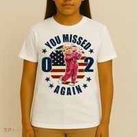 Donald Trump 02 Golf You Missed Again 2024 Election T-Shirt thumb 4